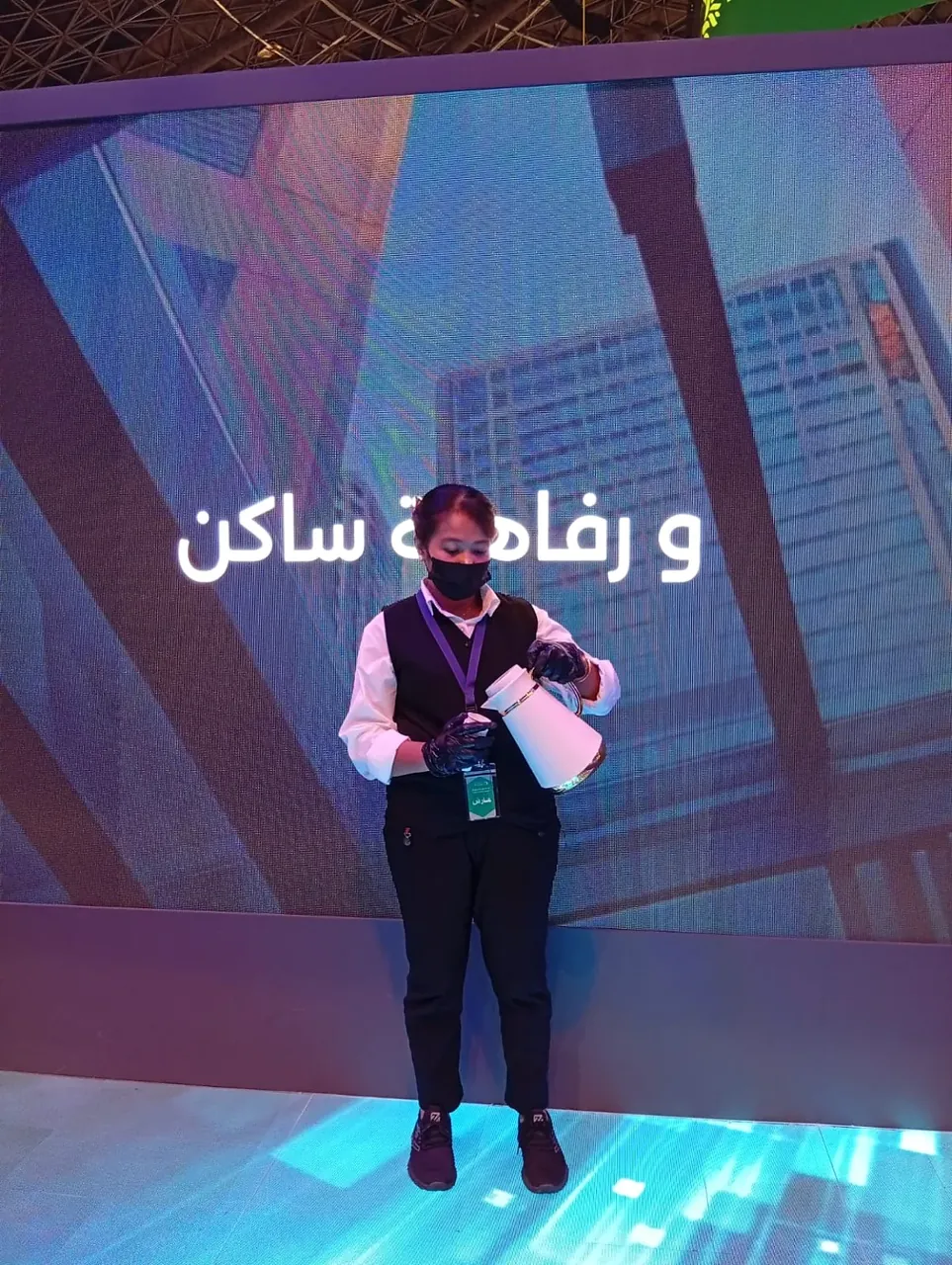 ضيافة نسائية في المعارض