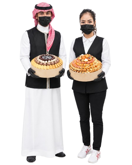 ضيافة الشوكولا والمعجنات